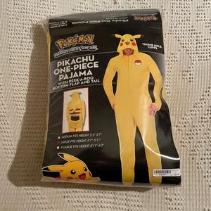 Pokémon Pikachu One-Piece Pajama with Tail